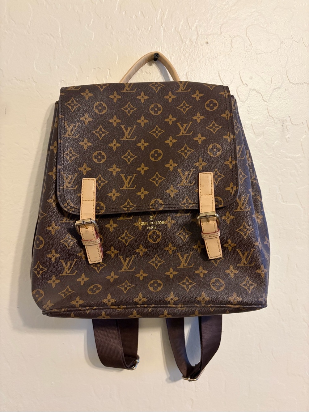 Louis Vuitton Brown Monogram Canvas Backpack